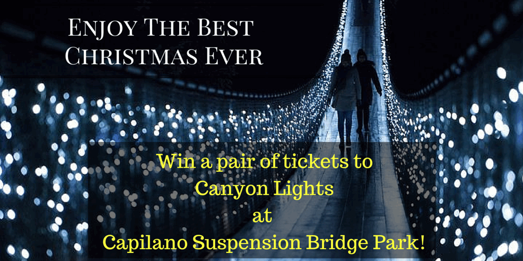 Canyon Lights Christmas Display at the Capilano Suspension Bridge