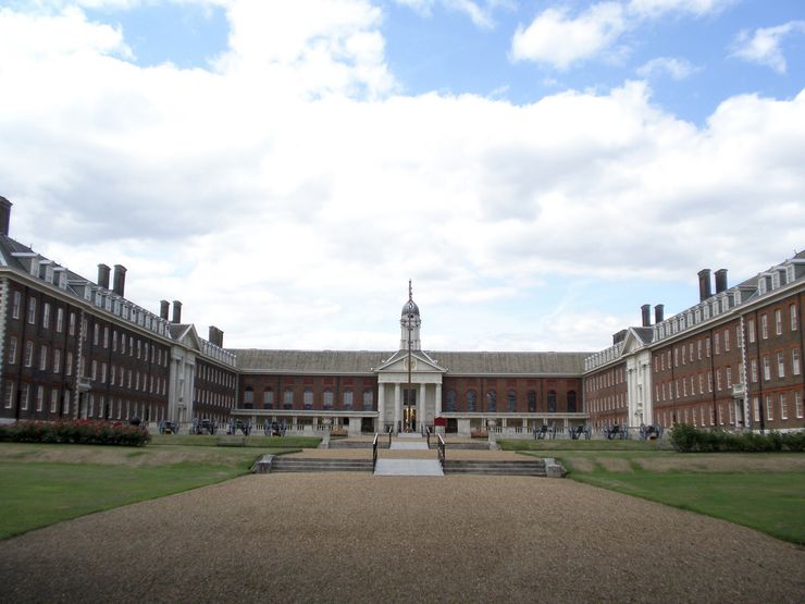 Courtyard of the Chelsea Royal Hospital