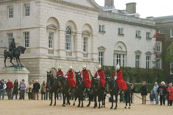 East facade of Horse Guards Building and Parade