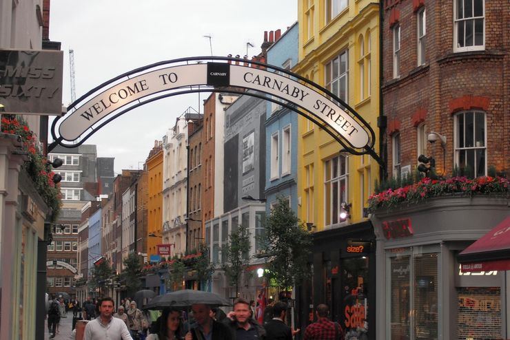 Carnaby Street - One of London's Abundant Shopping Districts