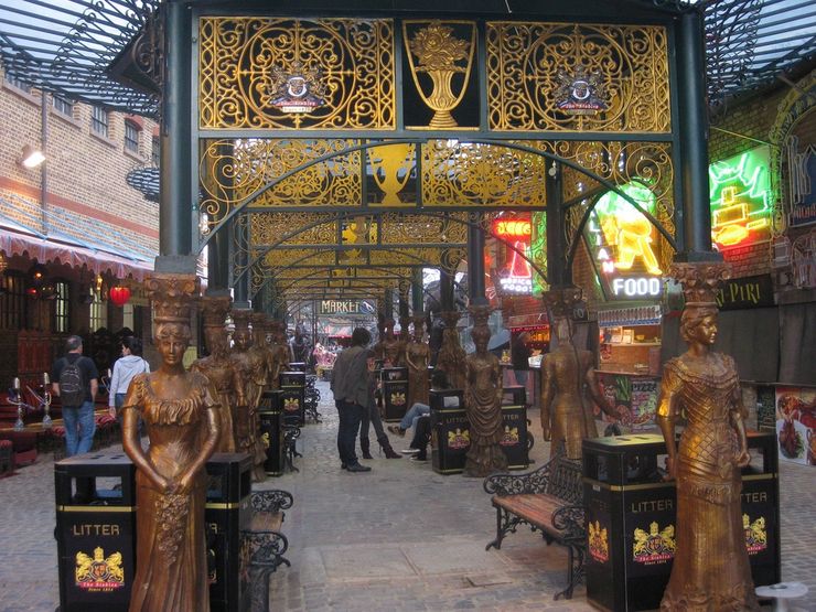 Arches inside Stables Market Camden Town