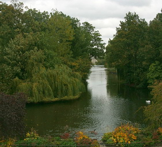 Lake and Island in St. James's Park
