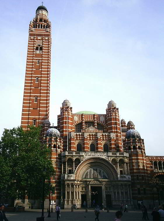 Exterior of Westminster Cathedral