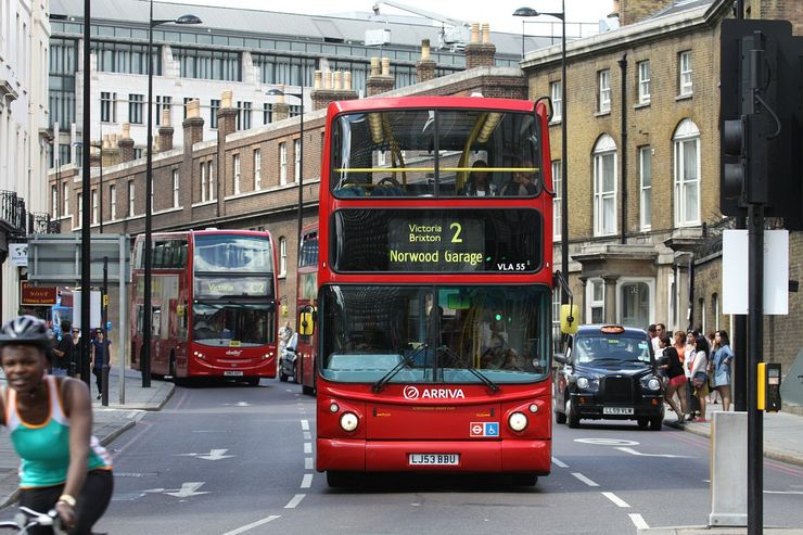 A great way to see the city: London's famous Double Decker Buses