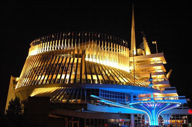 Montreal Casino at night