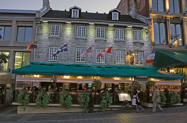 Quaint architecture and dining in Old Montreal