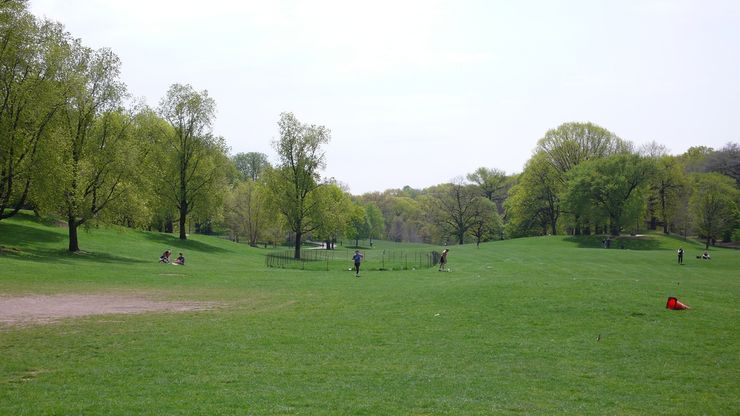 The arrival of Spring in Prospect Park
