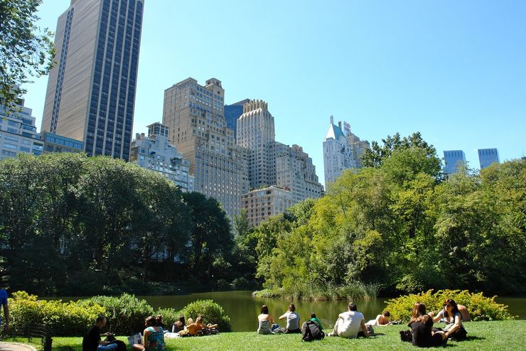 Central Park provides a wonderful oasis within Manhattan