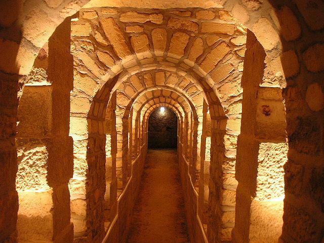 Passage into the Catacombs of Paris