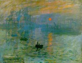 Sunrise by Monet at Musée Marmottan Monet 