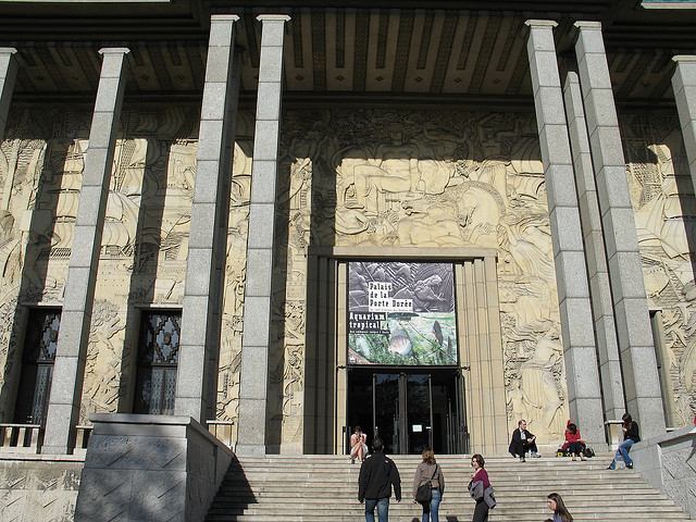 Entrance to the Tropical Aquarium in Palais de la Porte Doree