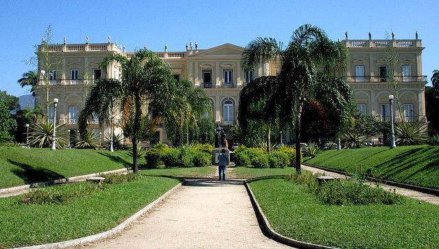 Former Imperial Palace and now National Museum at Quinta da Boa Vista