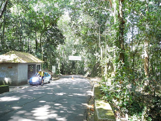Entrance to the Tijuca National Park
