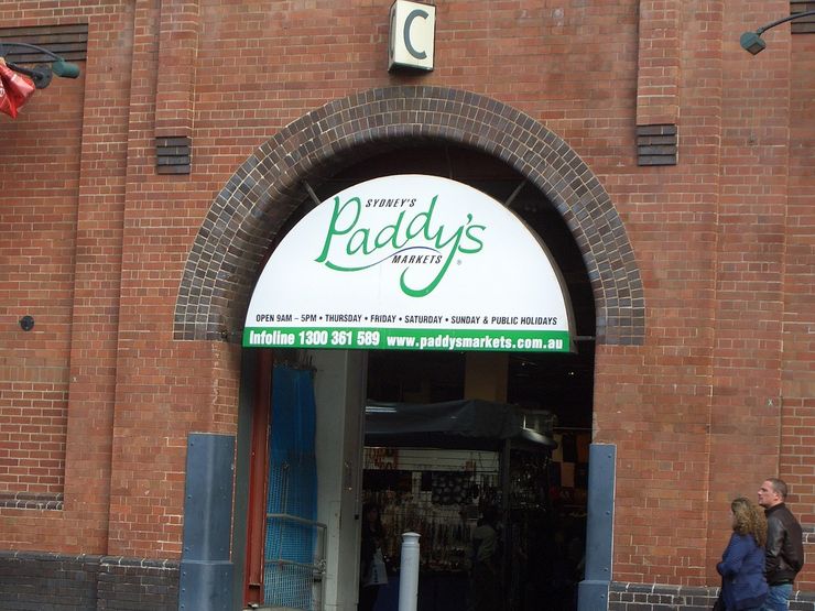 Entrance to Paddy's Market