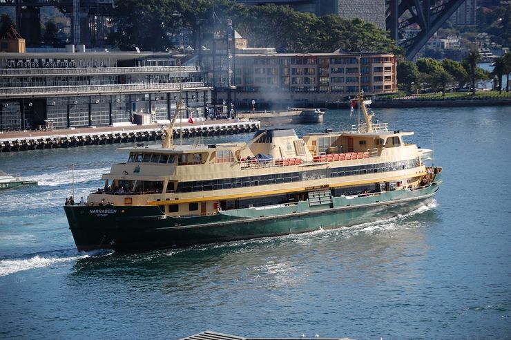Just one of many Sydney Ferries