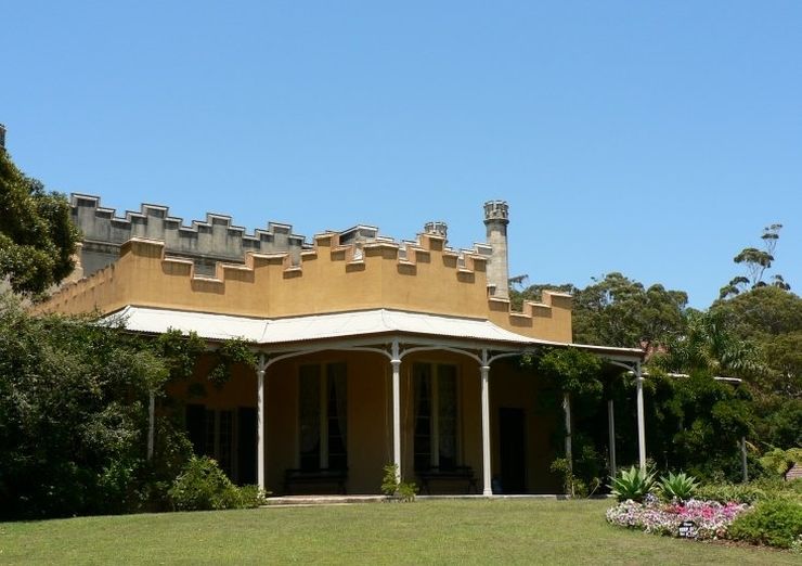 Front of Vaucluse House