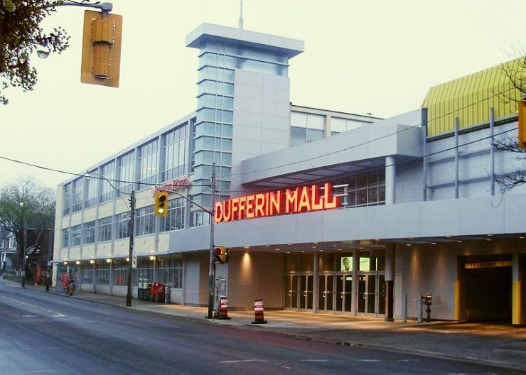 Dufferin Mall South Entrance