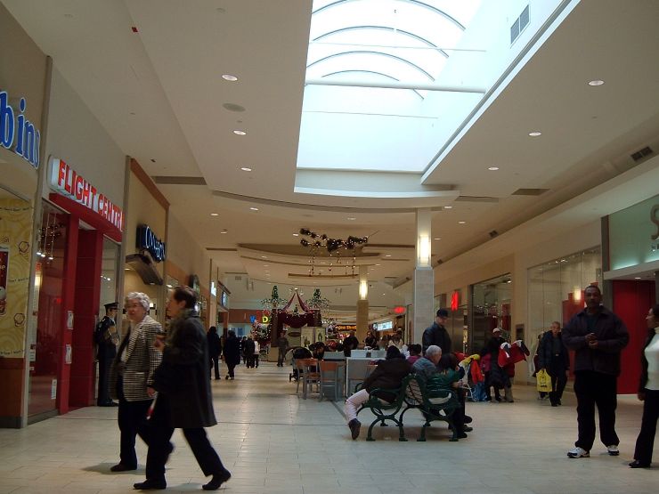 Inside Dufferin Mall