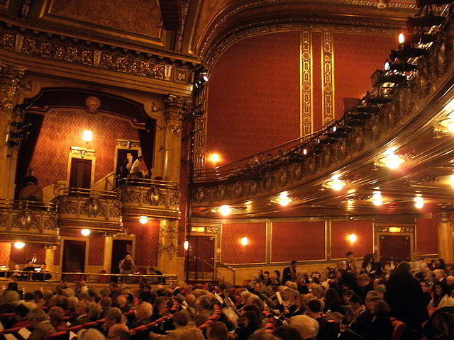 Interior of the lower Elgin Theatre