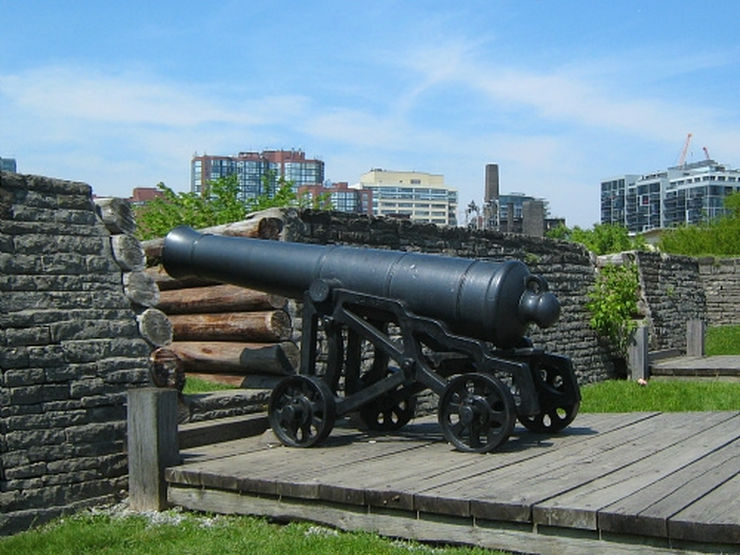Old Cannon in Fort York