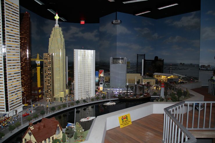 LEGO Miniature of the Downtown Toronto Harbourfront