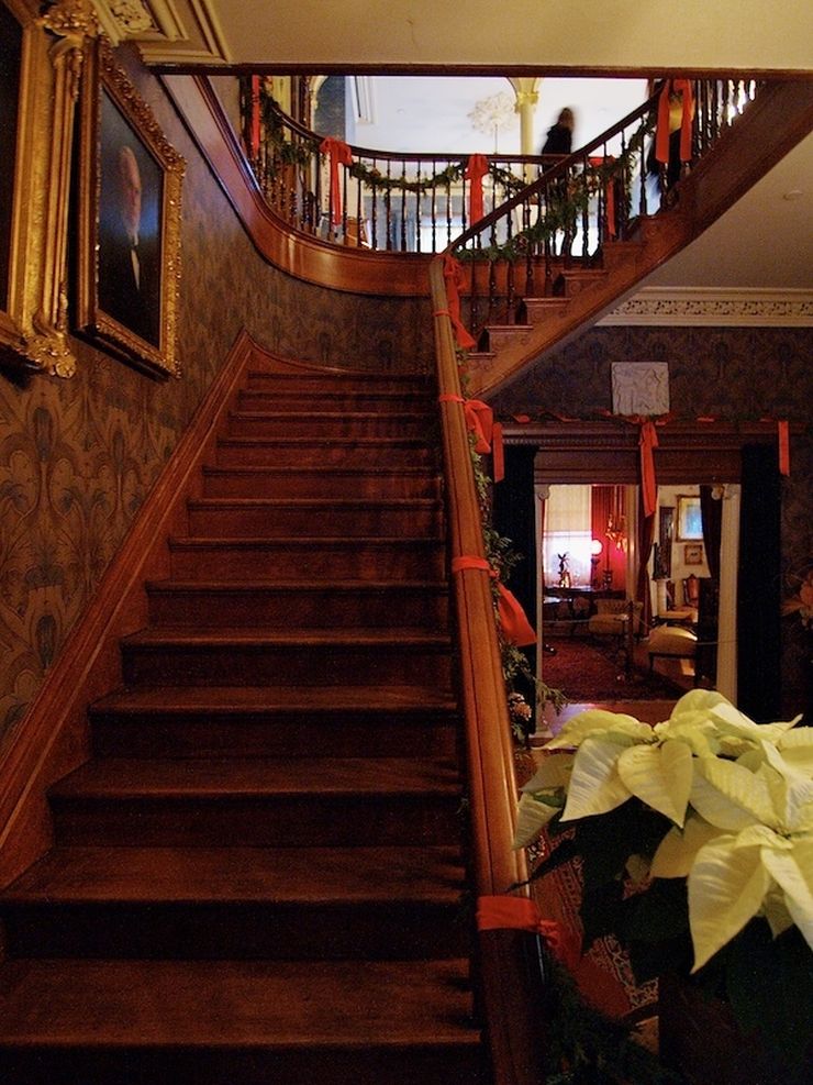 Beautiful Staircase Inside the Spadina House Museum