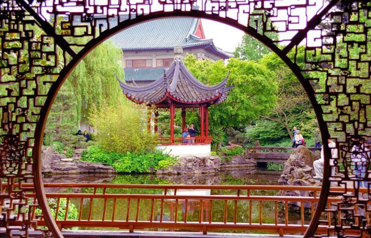 Chinatown's beautiful Dr. Sun-Dat Chinese Gardens