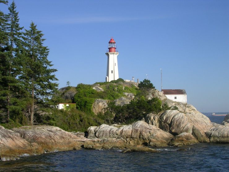 Lighthouse Park in West Vancouver