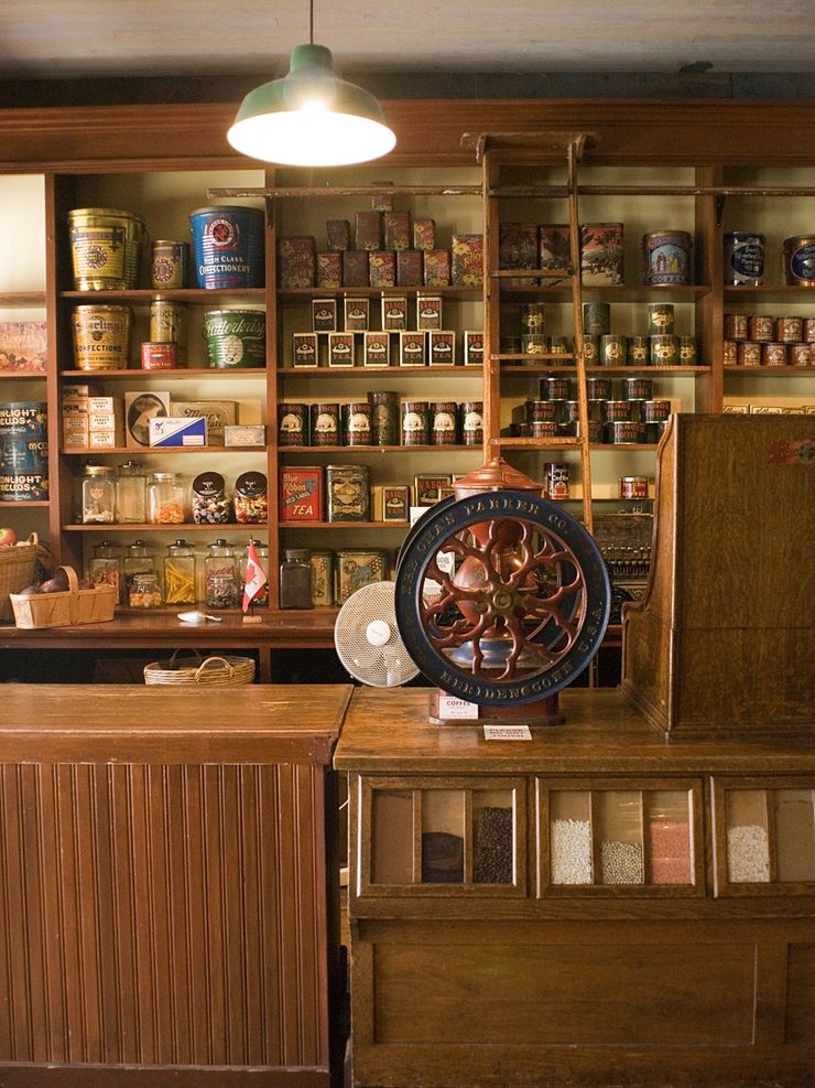 Old fashion Candyshop at Burnaby Village Museum