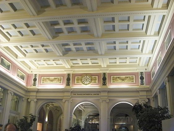 Beautiful Details and Architectural Features Highlight the Main Hall of Waterfront Station