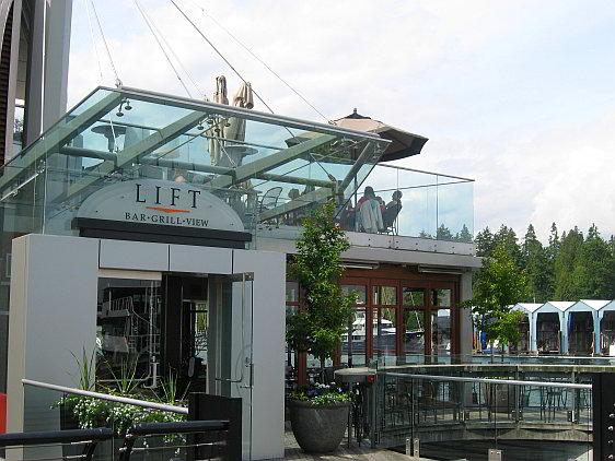 Restaurant with Outdoor Terrace Overlooking Vancouver Harbour and Stanley Park