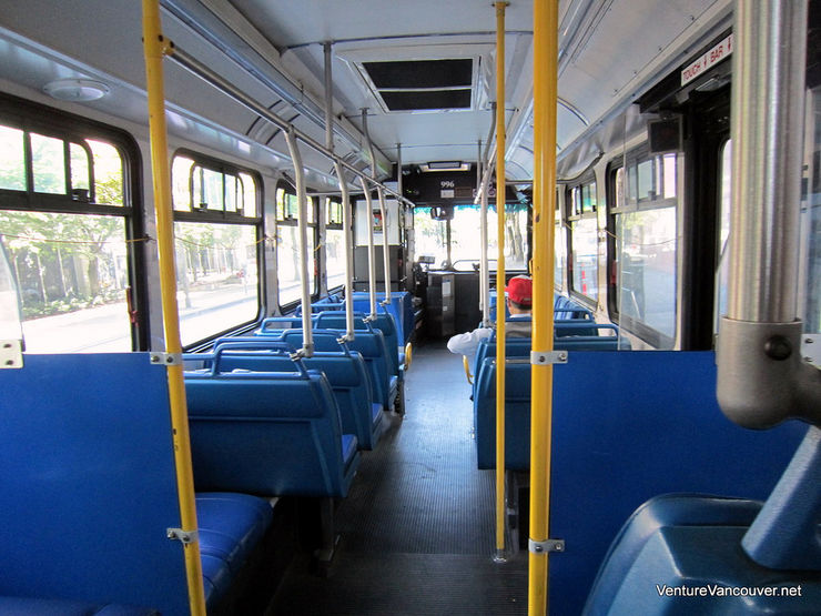 Interior of a CMBC Bus