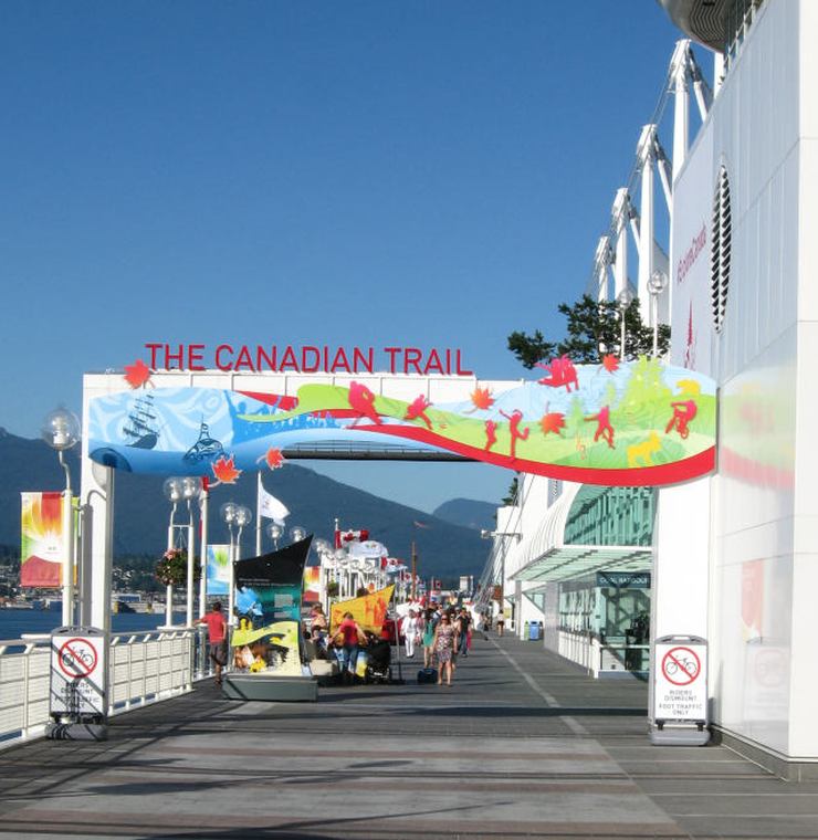 It is free to learn about Canada's history along the Canadian Trail