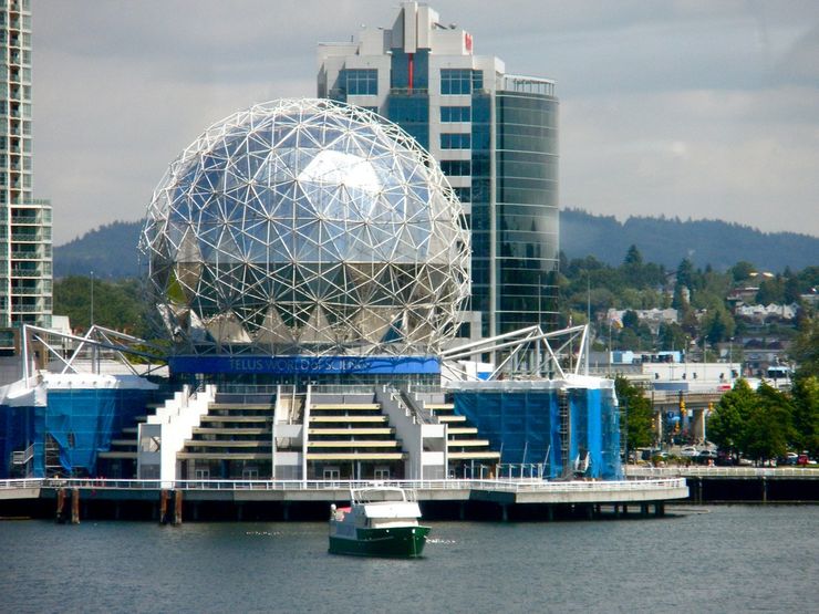 Science World's striking geodesic dome