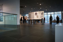 Exhibit Hall in the Topography of Terror Museum