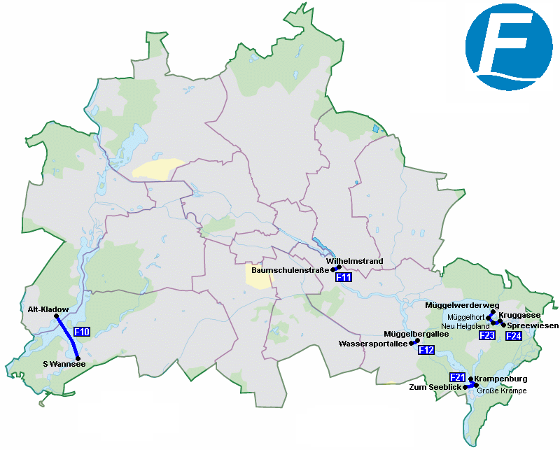 Berlin U-Bahn Map