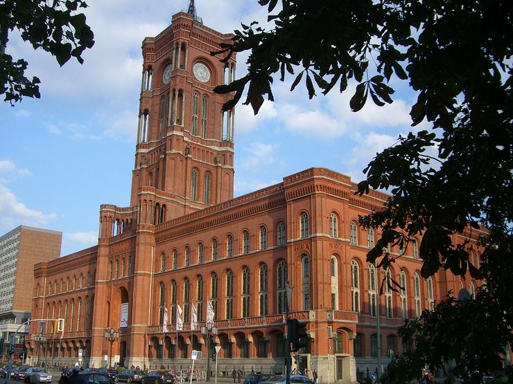 Berlin City Hall also known as Red Town Hall