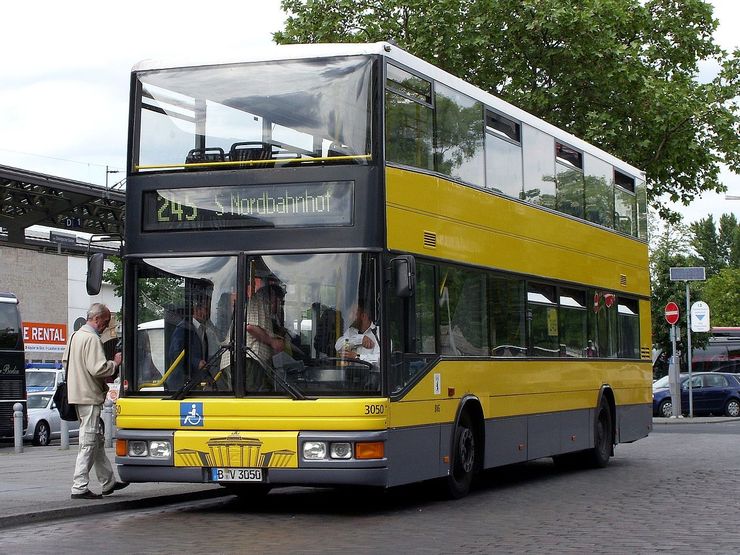 Berlin's Double-Decker Buses are great for sightseeing