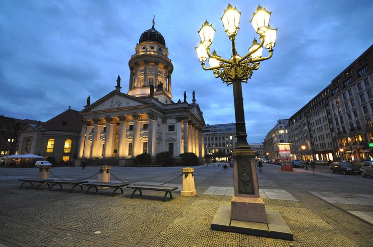 French Cathedral at Gendarmenmarkt Square