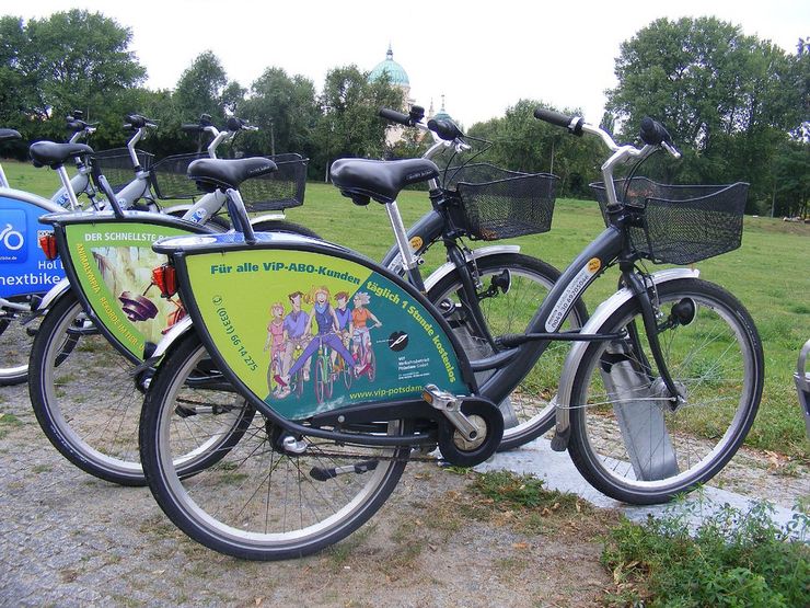 nextbike docking station in Berlin