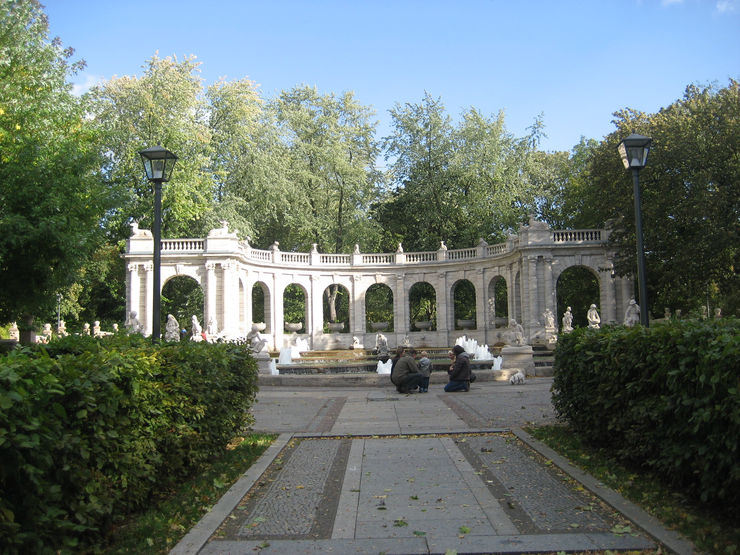 Fairytale Fountain in Voldspark Friedrichshain