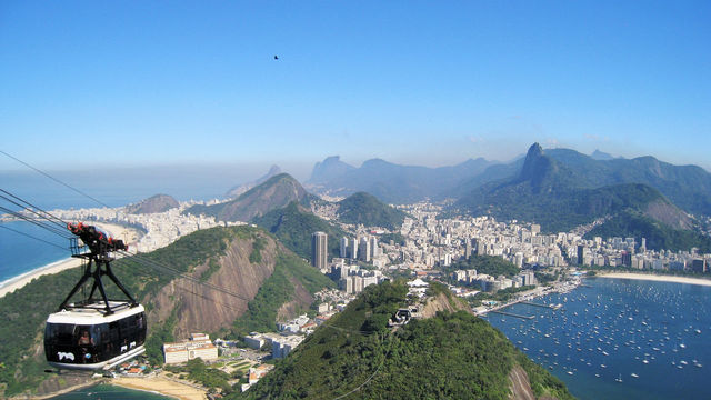 View of Rio de Janeiro from Sugarloaf Mountain