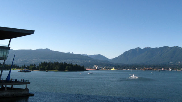 Vancouver Harbour and North Shore Mountains