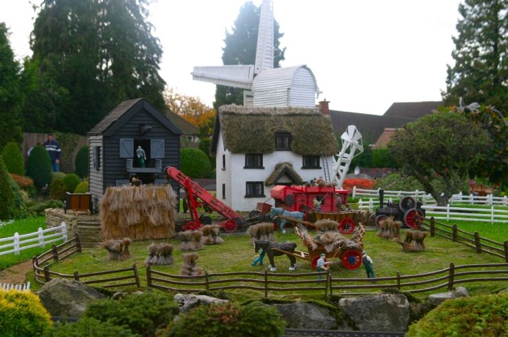 A Small Farmyard at Bekonscot Model Village