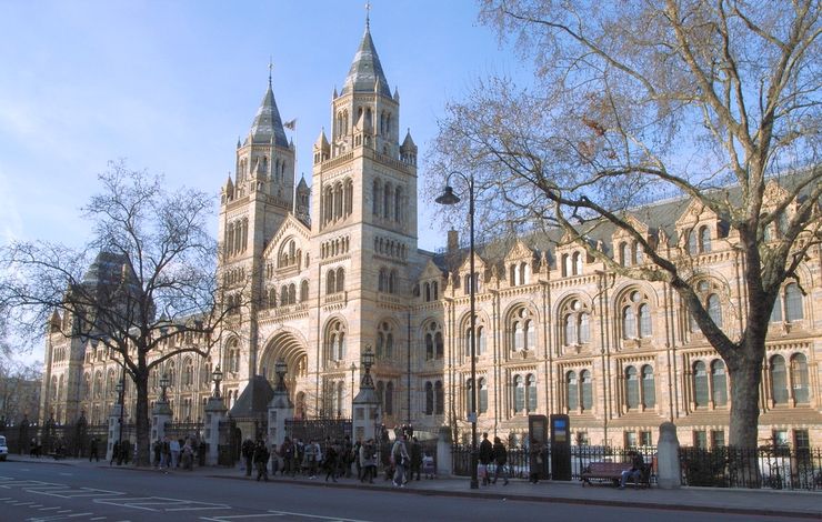 Exterior of the Natural History Museum