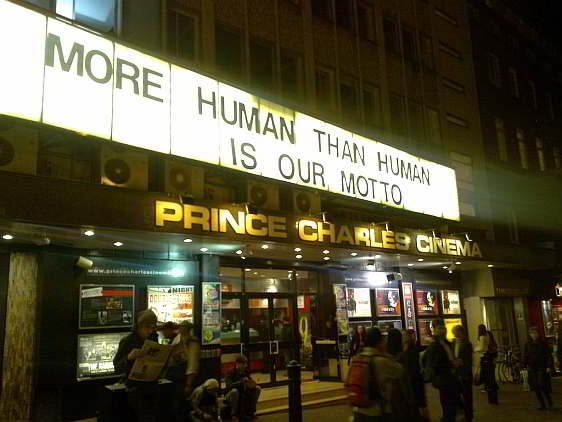 Canopy and Entrance to the Prince Charles Cinema