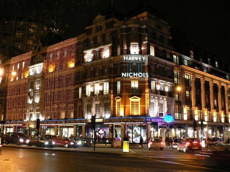 Harvey Nichols London Department Store