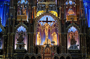 Notre Dame Basilica Inside Details 