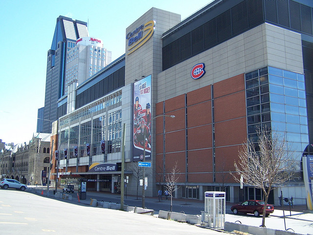 Entrance to Bell Centre