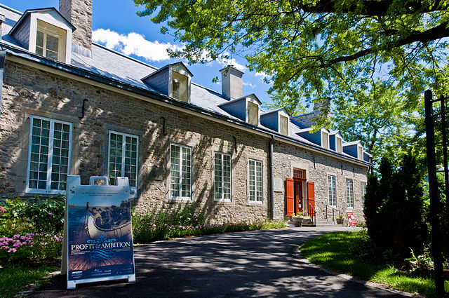 Entrance to the Chateau Ramezay Museum